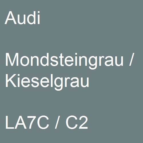 Audi, Mondsteingrau / Kieselgrau, LA7C / C2.